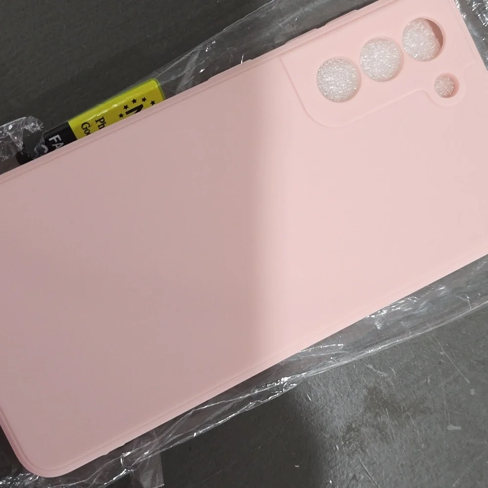 WOGROO for Samsung Galaxy S21 Case Pink, Scratch Resistant
